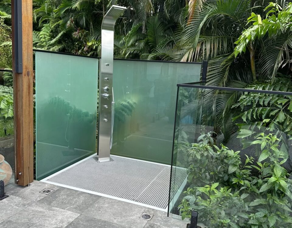 Could you imagine stepping out of your pool and into this? We recently installed...