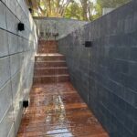 On a clear day, this pool fence gate would be nearly invisible. That's why glass...