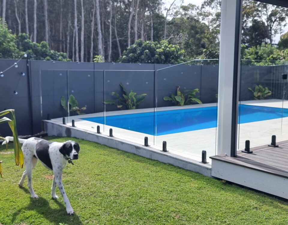 Today's site supervisor has given us the tick of approval, Pool Fence complete! ...