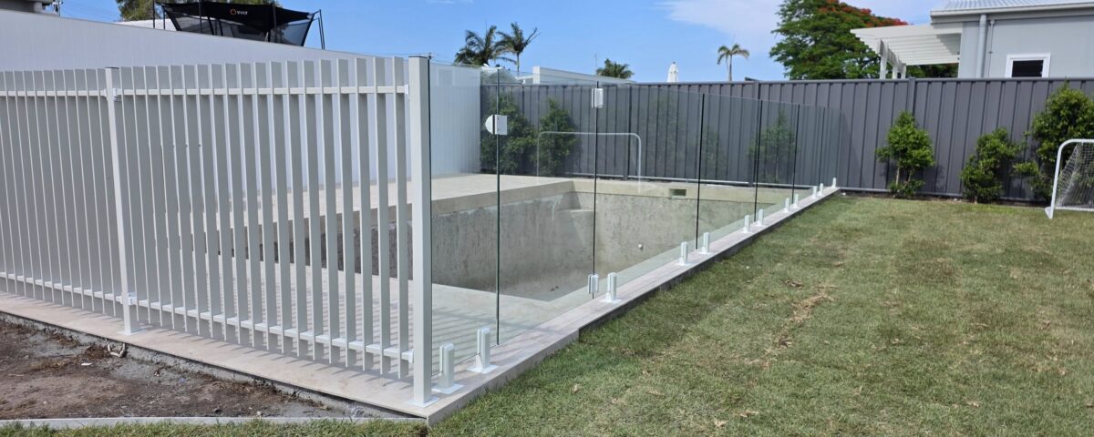 I have to say, I really like the Byron panel pool fence we installed today. Very...