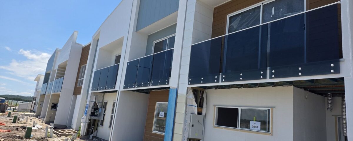 Need privacy? Our tinted glass balustrade has you covered