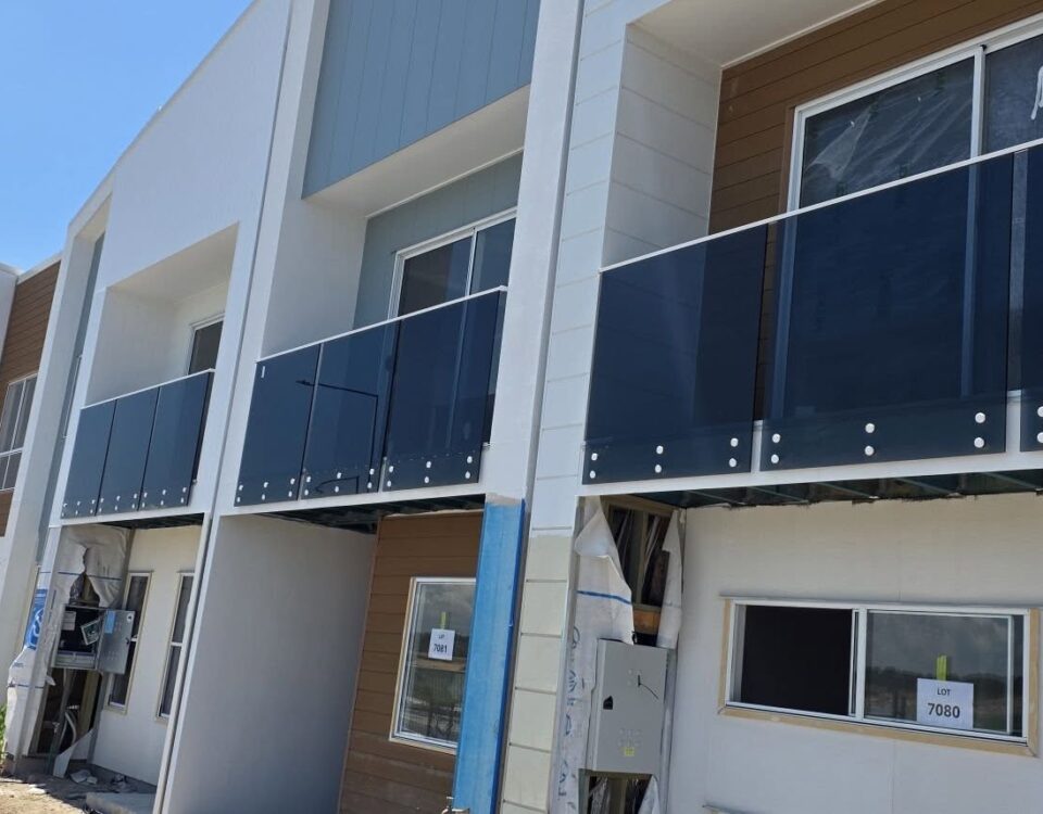 Need privacy? Our tinted glass balustrade has you covered