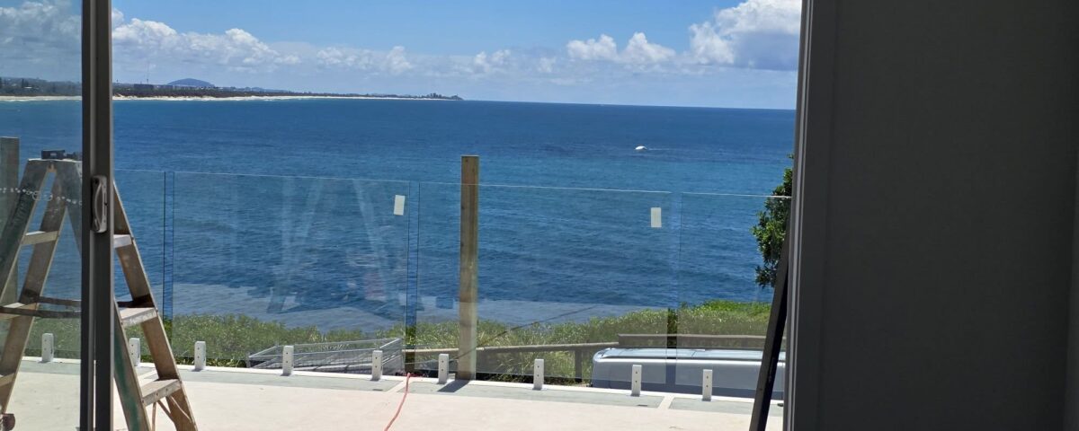 The perks of the job, Moffat Beach in all her glory