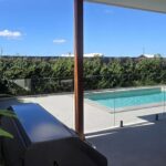 The best way to enhance your out door area might just be a see through glass poo...