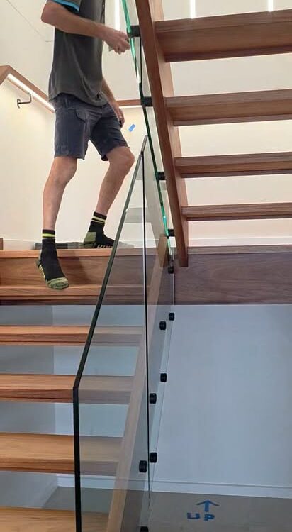 Its all about the attention to detail - another set of stairs in progress...